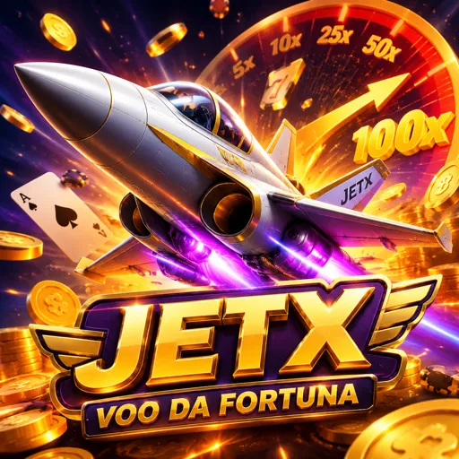 Foguete do JetX subindo com o multiplicador crescendo na tela do jogo